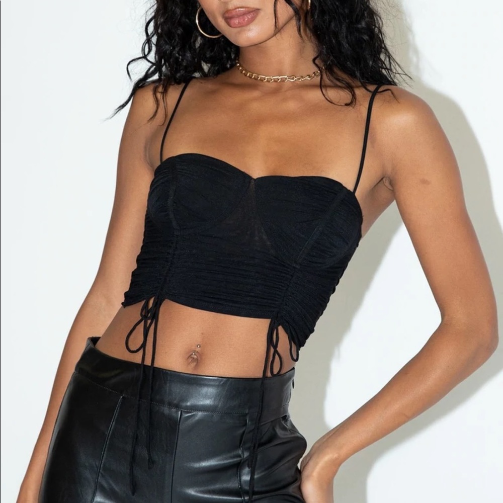 princess polly shine bright crop top